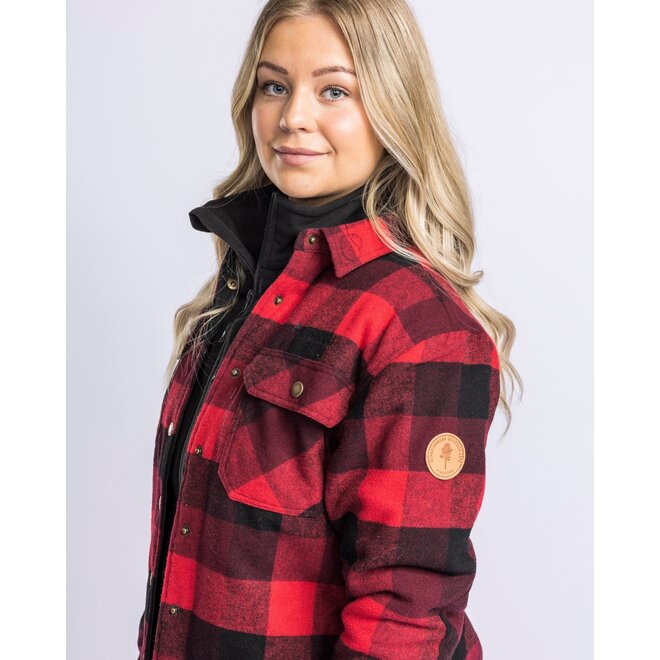 Dames - Canada Classic 2.0 Shirt - Rood / Zwart (3000)