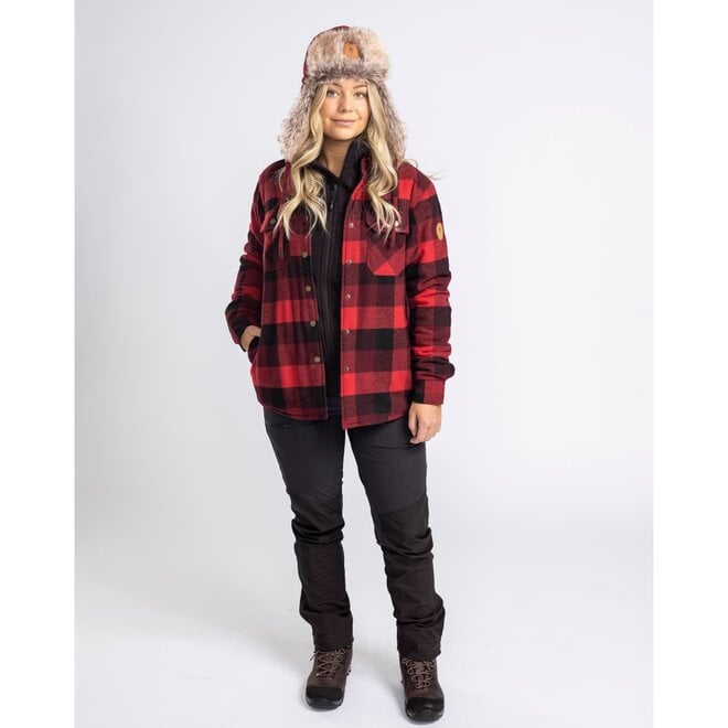 Dames - Canada Classic 2.0 Shirt - Rood / Zwart (3000)