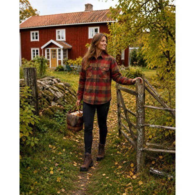 Dames - Canada Classic 2.0 Shirt - Terracotta / Bruin (3000)
