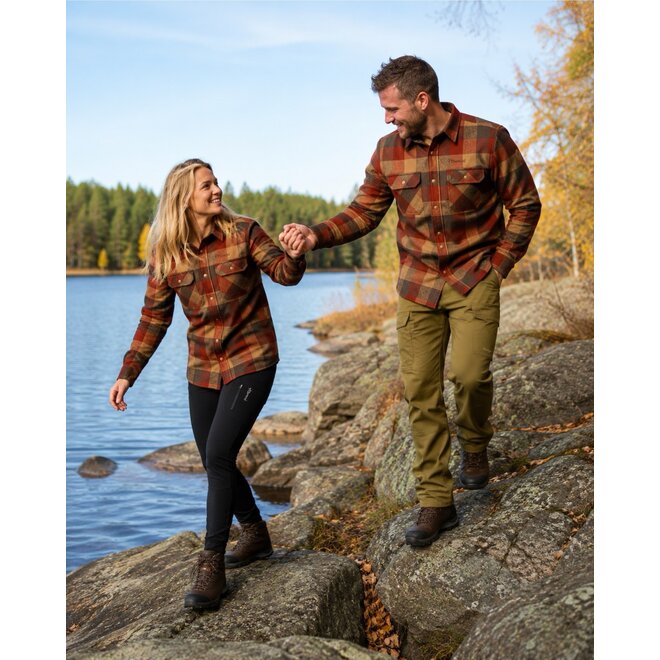 Dames - Canada Classic 2.0 Shirt - Terracotta / Bruin (3000)
