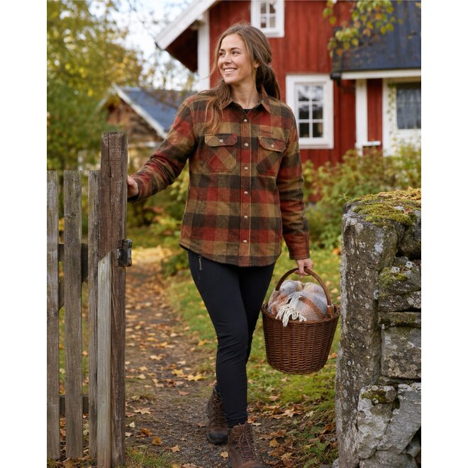 Dames - Canada Classic 2.0 Shirt - Terracotta / Bruin (3000)