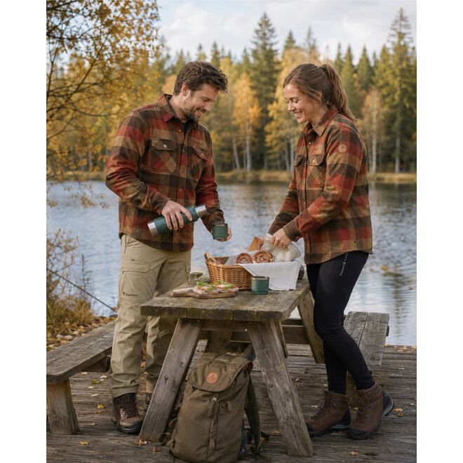 Dames - Canada Classic 2.0 Shirt - Terracotta / Bruin (3000)