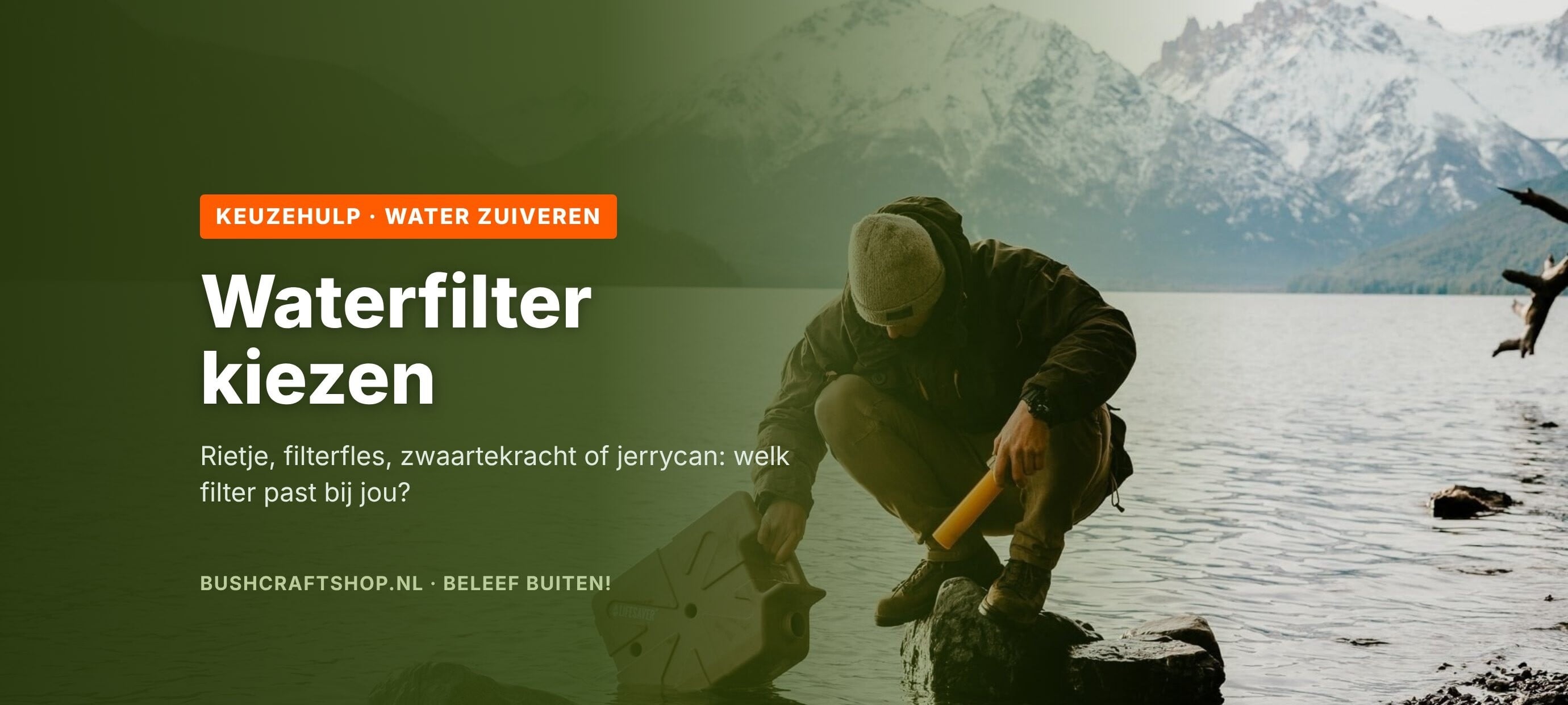 Waterfilter kiezen: welk waterfilter past bij jou?