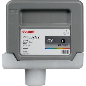 Canon Pigment Ink 330ml Grey PFI-302GY