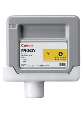 Canon Dye Ink 330ml Yellow PFI-303Y