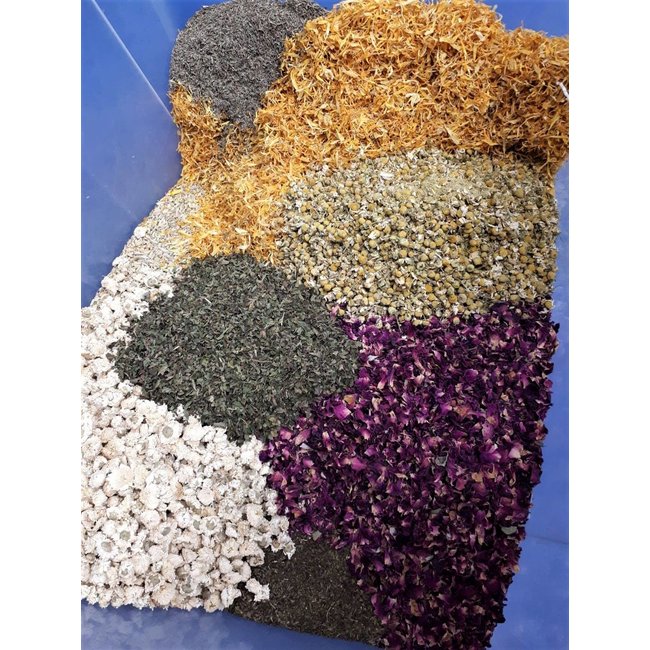 Wernards CBD Hennepthee mix 'hoofd&buik' (50gr)