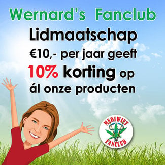 Wernards Ledenkorting 10% voor een jaar!