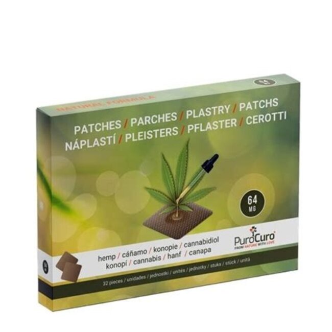 Puro Curo  CBD Hennep pleisters (32st)