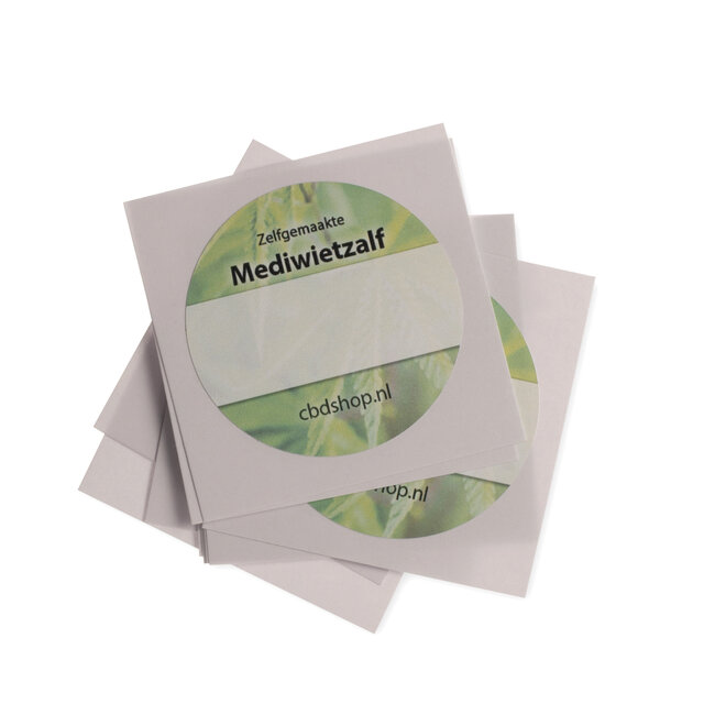 Wernards 10 etiketten voor lege flesjes of potjes