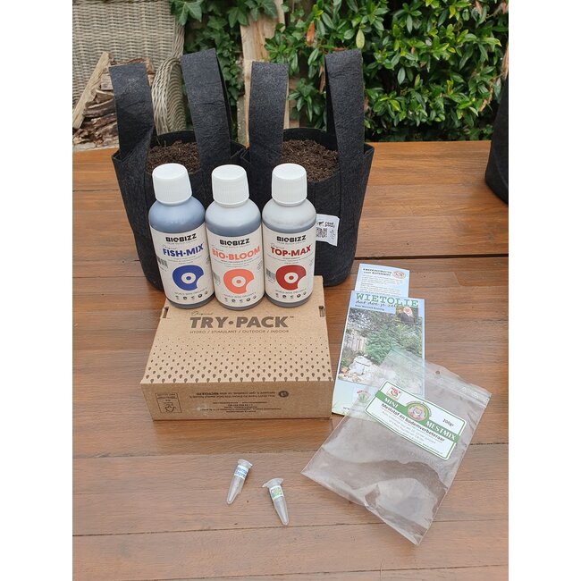 Kweekset 2 +  2 gratis zaadje