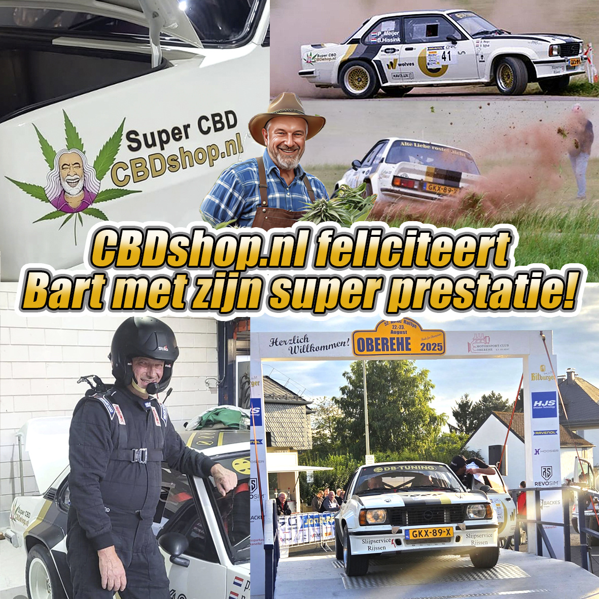Ascona 400 Rallyteam: “Overwinning” in Rallye Oberehe