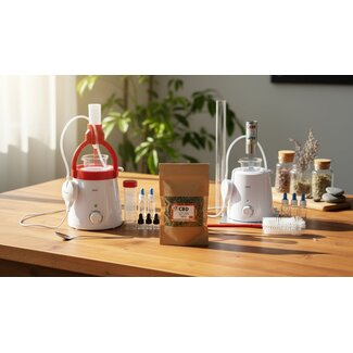 Maxi Cannolator compleet+Triple nu tijdelijk met 30g CBD gruis