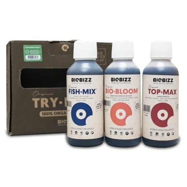 BioBizz® Try-Pack Outdoor +  Wernards Mestmix 500g