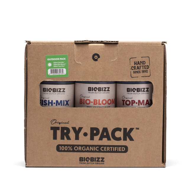 BioBizz® Try-Pack Outdoor +  Wernards Mestmix 500g