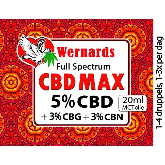 Wernards CBD MAX 5% (20ml)