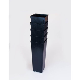 Plantenpotten hoog 4 stuks