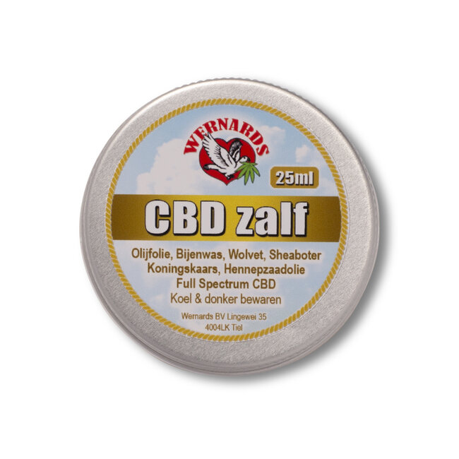 Wernards CBD zalfje 12ml