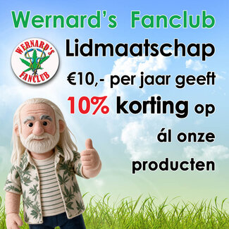 Wernards Ledenkorting 10% voor een jaar!