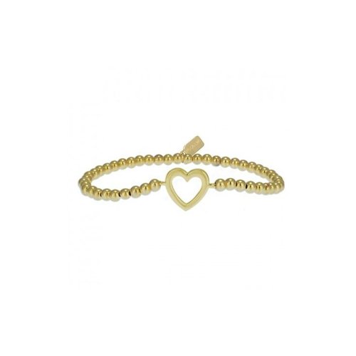 PScallme Heart Bracelet - Gold Coloured PScallme Heart Bracelet - Gold Coloured