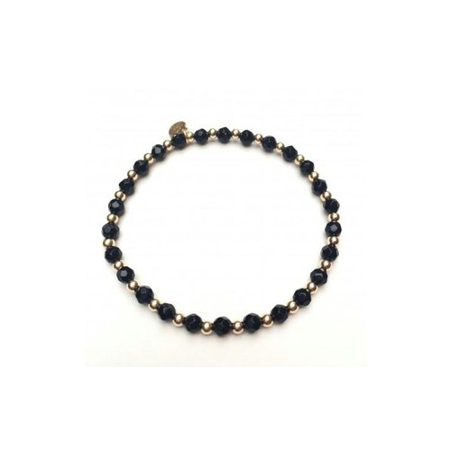 PScallme Mix Onyx Bracelet - Gold PScallme Mix Onyx Bracelet - Gold