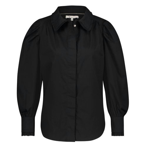 Nukus Maria l/s blouse - black Nukus Maria l/s blouse - black