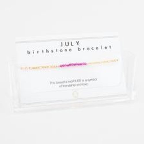 indi & me Birthstone bracelet - july indi & me Birthstone bracelet - july