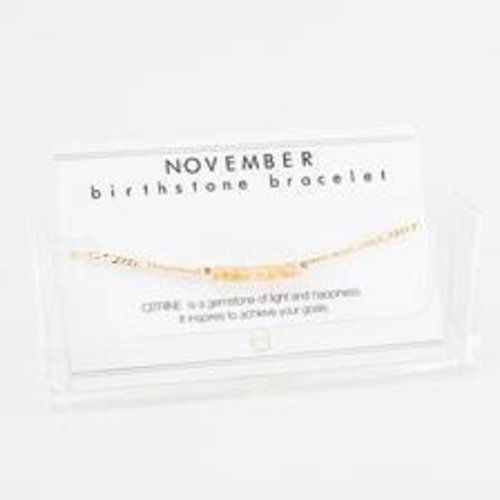 indi & me Birthstone bracelet - november indi & me Birthstone bracelet - november
