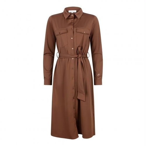 Jacky Luxury Shirt dress - brown Jacky Luxury Shirt dress - brown