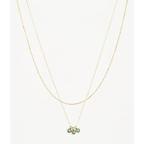 ZAG Bijoux Alta ketting - Gouden staal ZAG Bijoux Alta ketting - Gouden staal