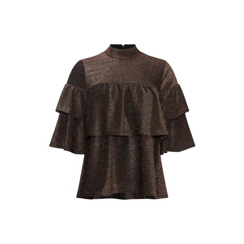 Rue De Femme Bella blouse - glitter bronze Rue De Femme Bella blouse - glitter bronze