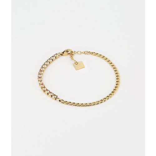 ZAG Bijoux Odette armband - Gouden staal ZAG Bijoux Odette armband - Gouden staal