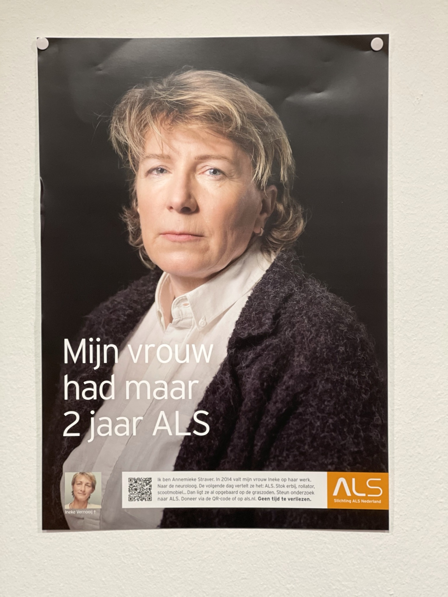 ALS Campagneposter Wagner - Stichting Nederland