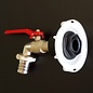 IBC Wassertank 3/4'' Auslaufhahn (Kugelhahn) für IBC Schütz mit kurzem CAMLOCK FEINGEWINDE 62mm