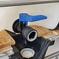 IBC Wassertank 3/4'' Auslaufhahn (Kugelhahn) für IBC Schütz mit kurzem CAMLOCK FEINGEWINDE 62mm