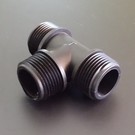 Fitting T-Stück 3 x 1'' AG