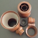 Fallrohrfilter 'REGENDIEB PRO' bis 200 m² Dachfläche >2'' DN50