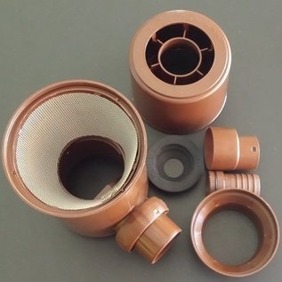 Regenwassersammler Fallrohr-Filter 'REGENDIEB PRO' bis 200 m² Dachfläche