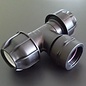 IBC Adapter für 50mm Rohre T-Stück KLEMMVERBINDUNG