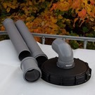 Verbindungsset IBC zu Fallrohrfilter 'REGENDIEB DE LUXE' > DN 75
