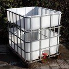 Aquaponic System mit 300l-500l NATUR auf Holz