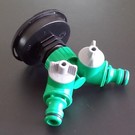 IBC Camlock Feingewinde MAUSER Adapter mit Y-Ventil