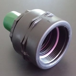 IBC 2-Zoll Anschluss Adapter 58mm Feingewinde mit kompatiblem GARDENA Stecker