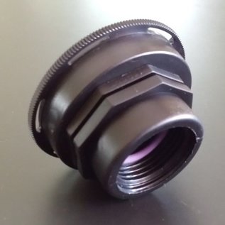 IBC Auslauf kurzes CAMLOCK FEINGEWINDE 60mm Reduzierung auf 1-Zoll Anschluss mit Innengewinde