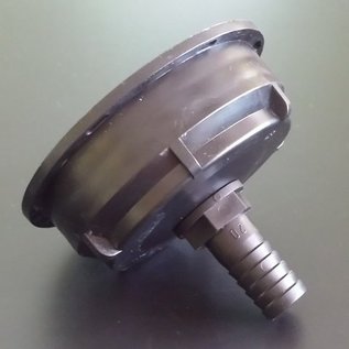 IBC 3-Zoll GROBGEWINDE 10cm Schlauchadapter mit 19mm 3/4-Zoll Tülle