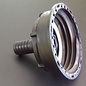 IBC 3-Zoll GROBGEWINDE 10cm Schlauchadapter mit 25mm 1-Zoll Tülle