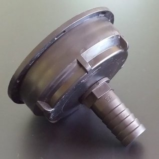 IBC 3-Zoll GROBGEWINDE 10cm Schlauchadapter mit 25mm 1-Zoll Tülle