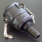 IBC 2'' CAMLOCK Adapter für 1'' Schlauch