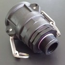 IBC 2'' CAMLOCK Adapter mit 1-1/4'' AG
