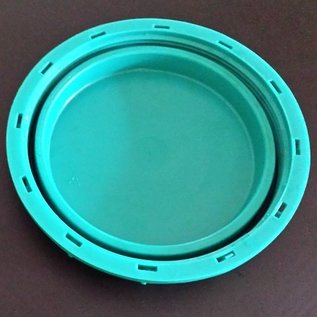 IBC Container Schütz Einlauf-Deckel GEBRAUCHT 225mm geschlossen