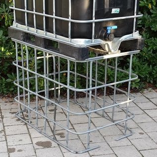 IBC Schütz Gitter schmal (80 cm) höher stellen, höher machen, Aufsatzrahmen